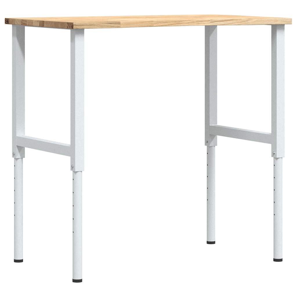 Työpenkki 100X60X(71,5-98) Cm Täysi Tammi