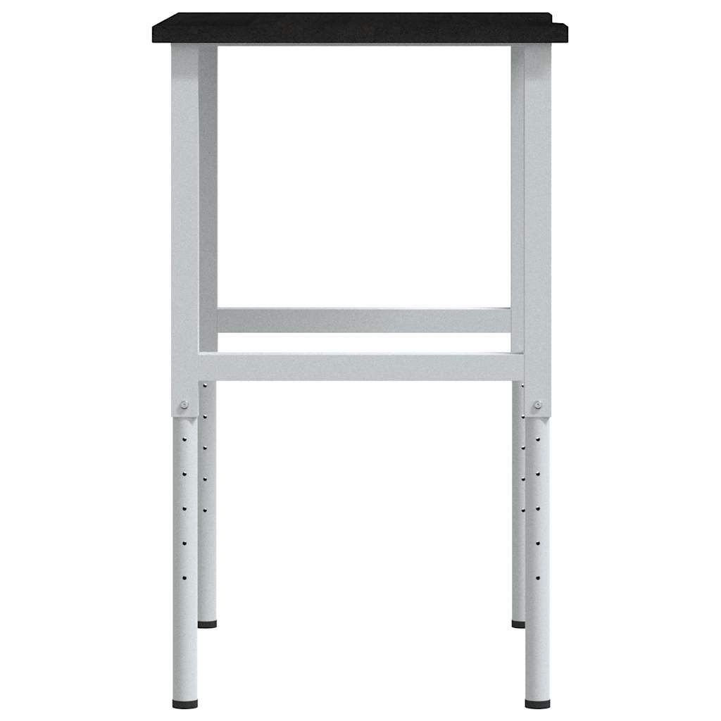 Työpöytä Tummanruskea 80X60X(71,5-98) Cm Massiivipuutammea