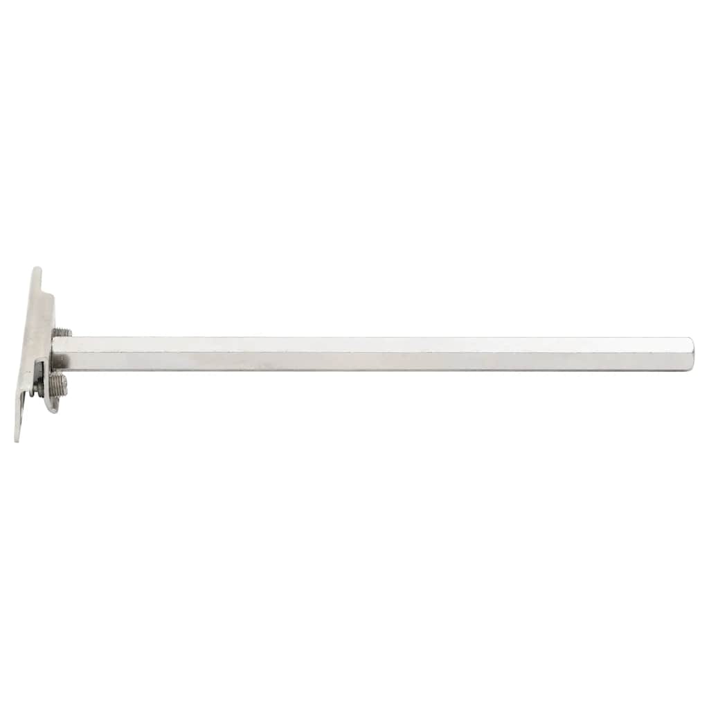 Kelluvat Hyllykannattimet 12 Kpl Näkymätöntä Ø12X200 Mm