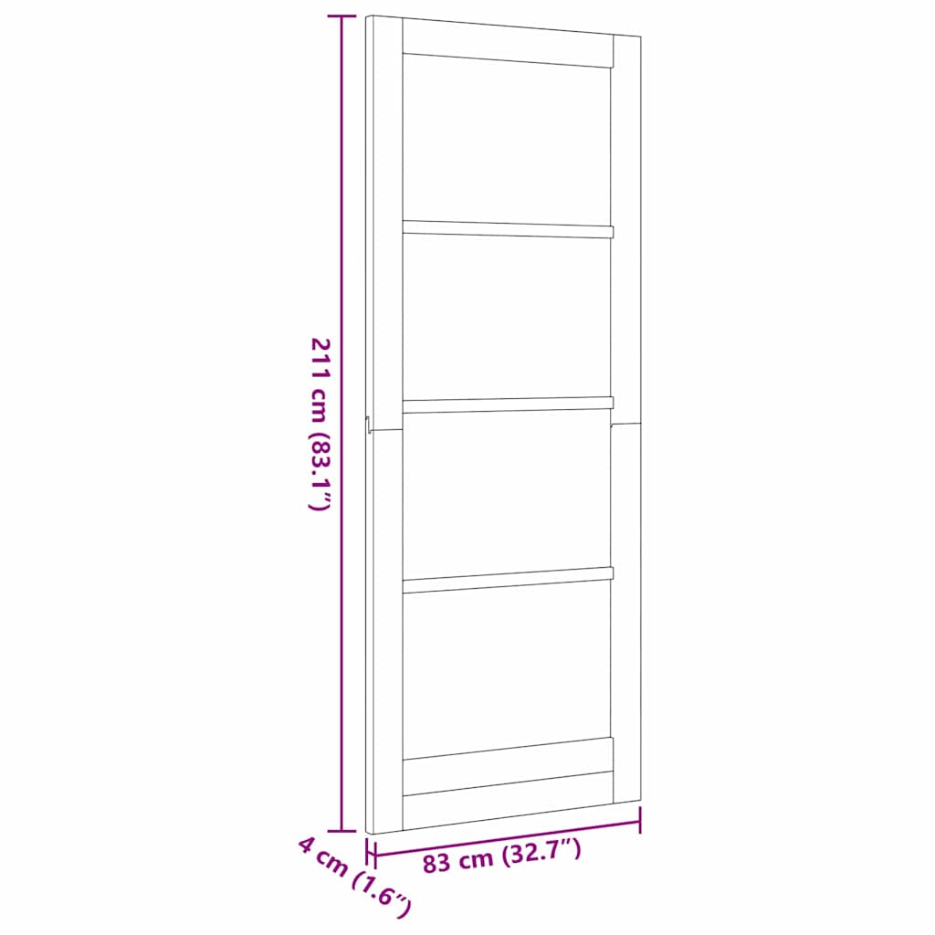 Sisäovi Orkdal Valkoinen Pohjustettu 83 X 211 Cm