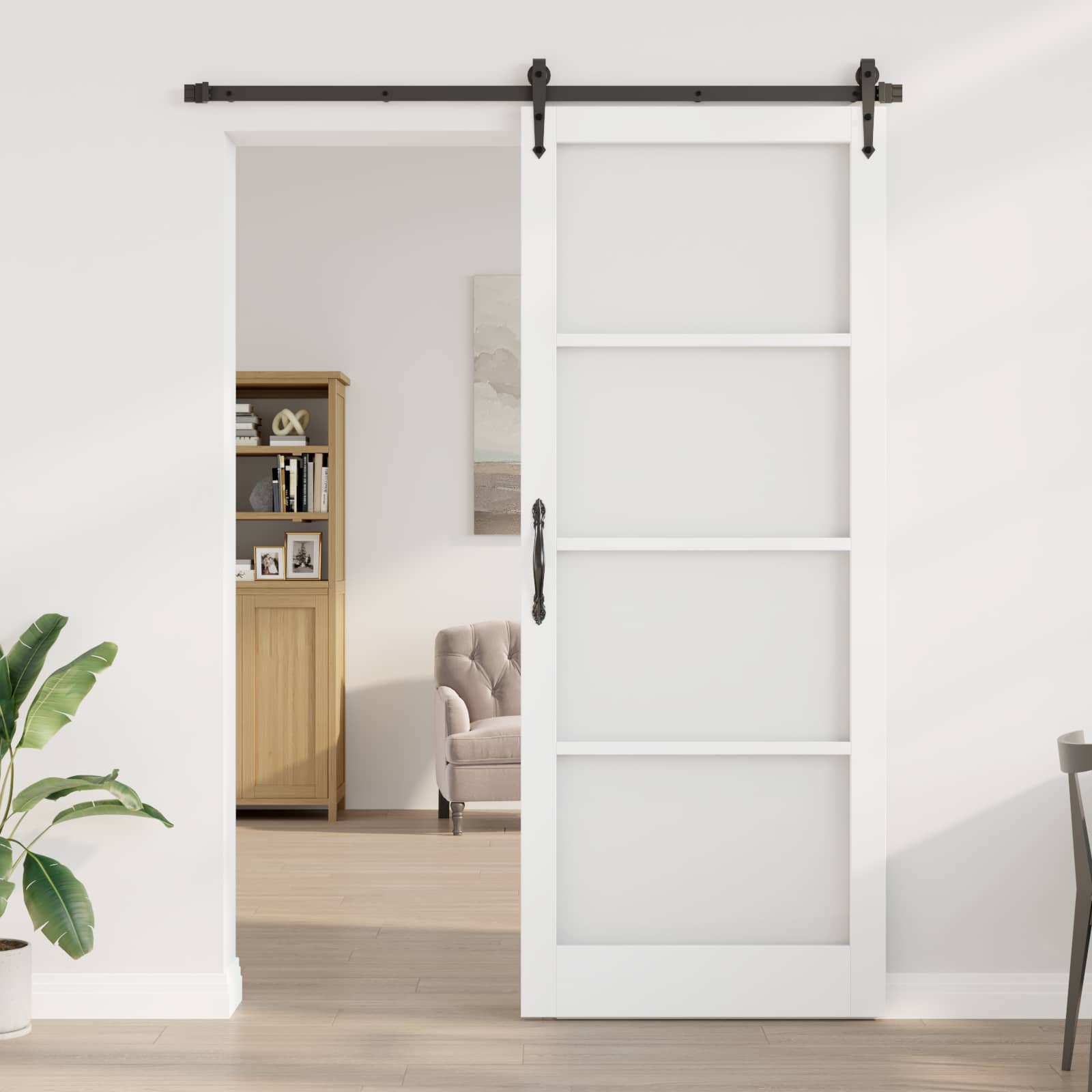 Sisäovi Orkdal Valkoiseksi Pohjamaalattu 93 X 232 Cm