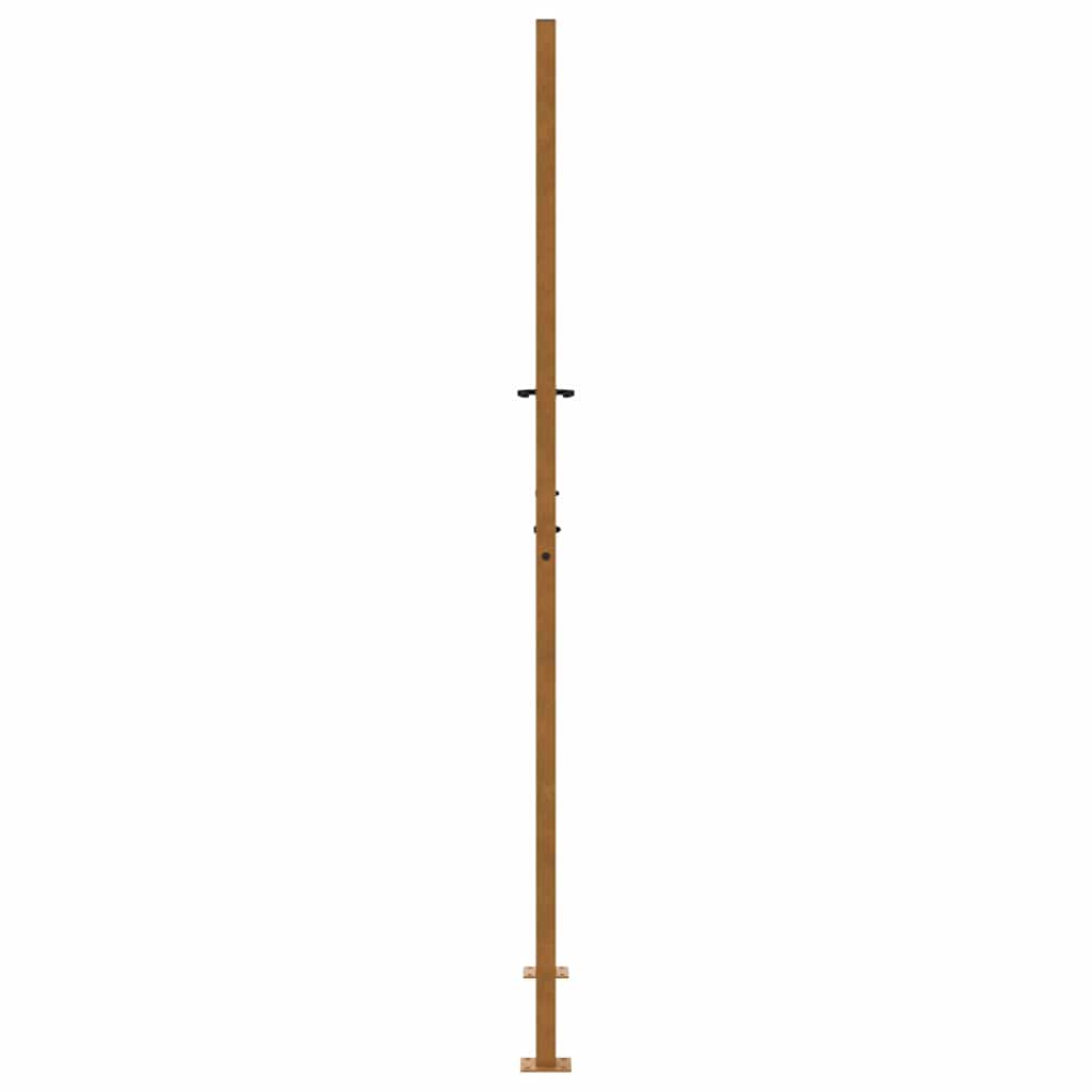 Puutarhan Portti 100X200 Cm Säänkestävä Teräs Jälkikuvio