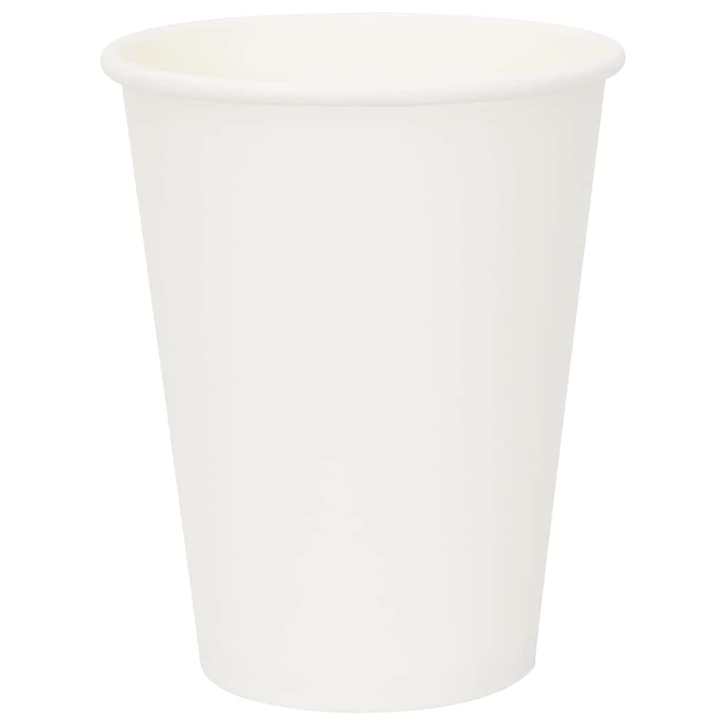 Paperiset Kahvikupit 1000 Kpl 12Oz 300Ml Valkoinen
