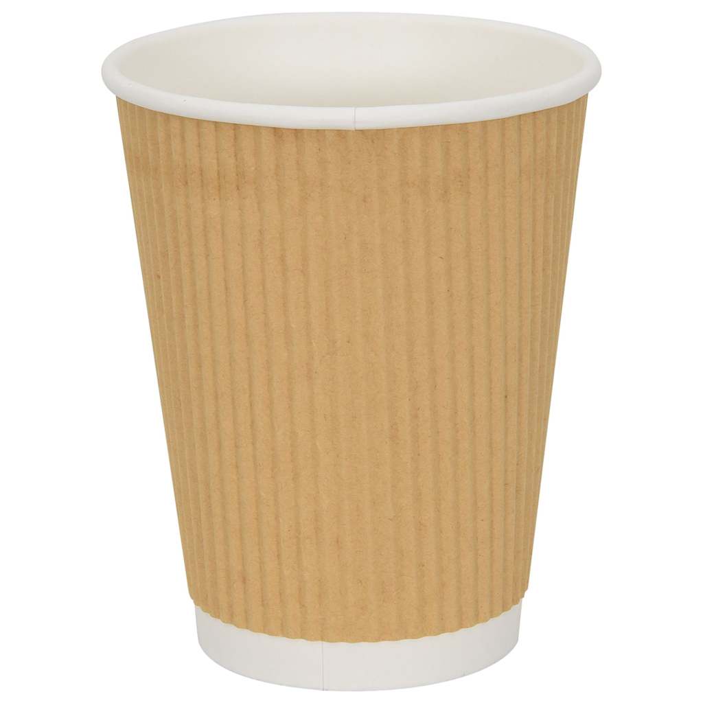 Paperiset Kahvikupit 500 Kpl 12 Unssia 300 Ml Ruskea