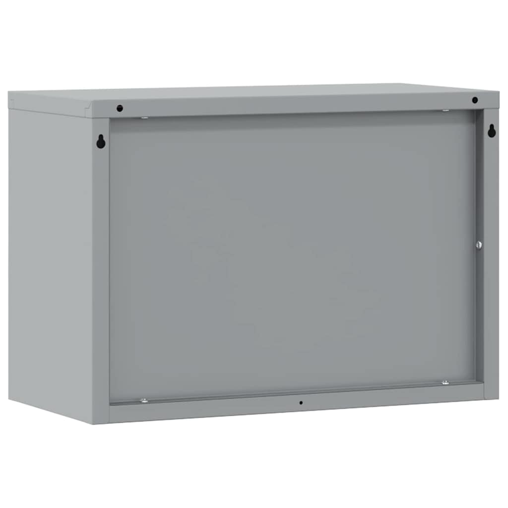Työkalukaappi Säilytystilassa Mustat Ja Harmaa 50 X 25 X 35 Cm
