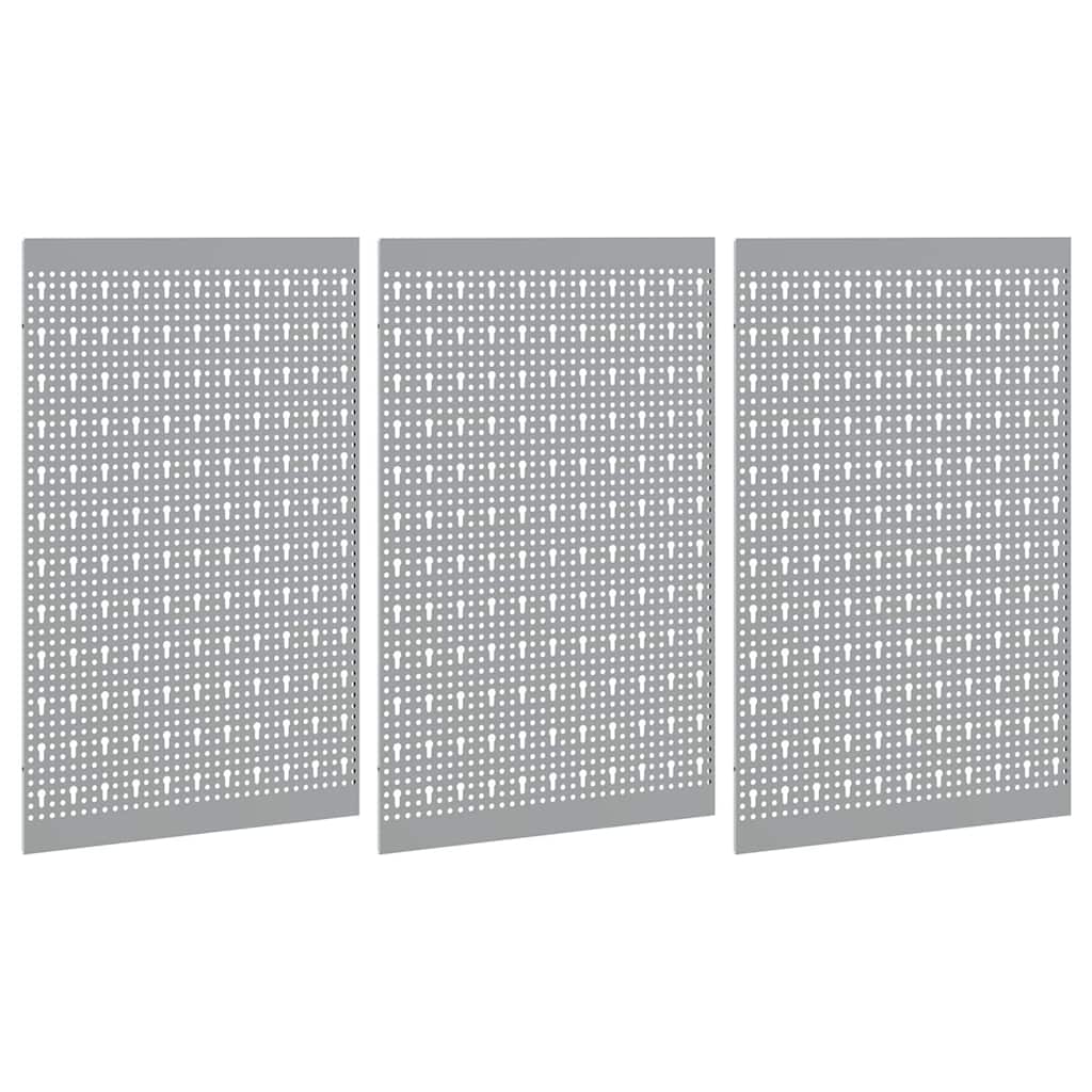 Työkaluseinäpaneeli 3 Kpl Harmaa 150 X 1 X