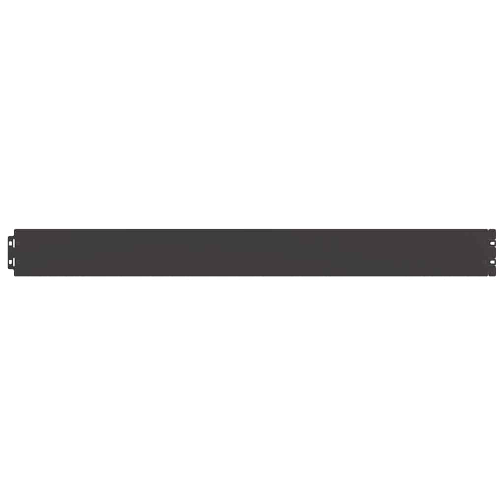 Nurmikon Reunalistat 10 Kpl Musta 10X103Cm Kylmävalssattu Teräs