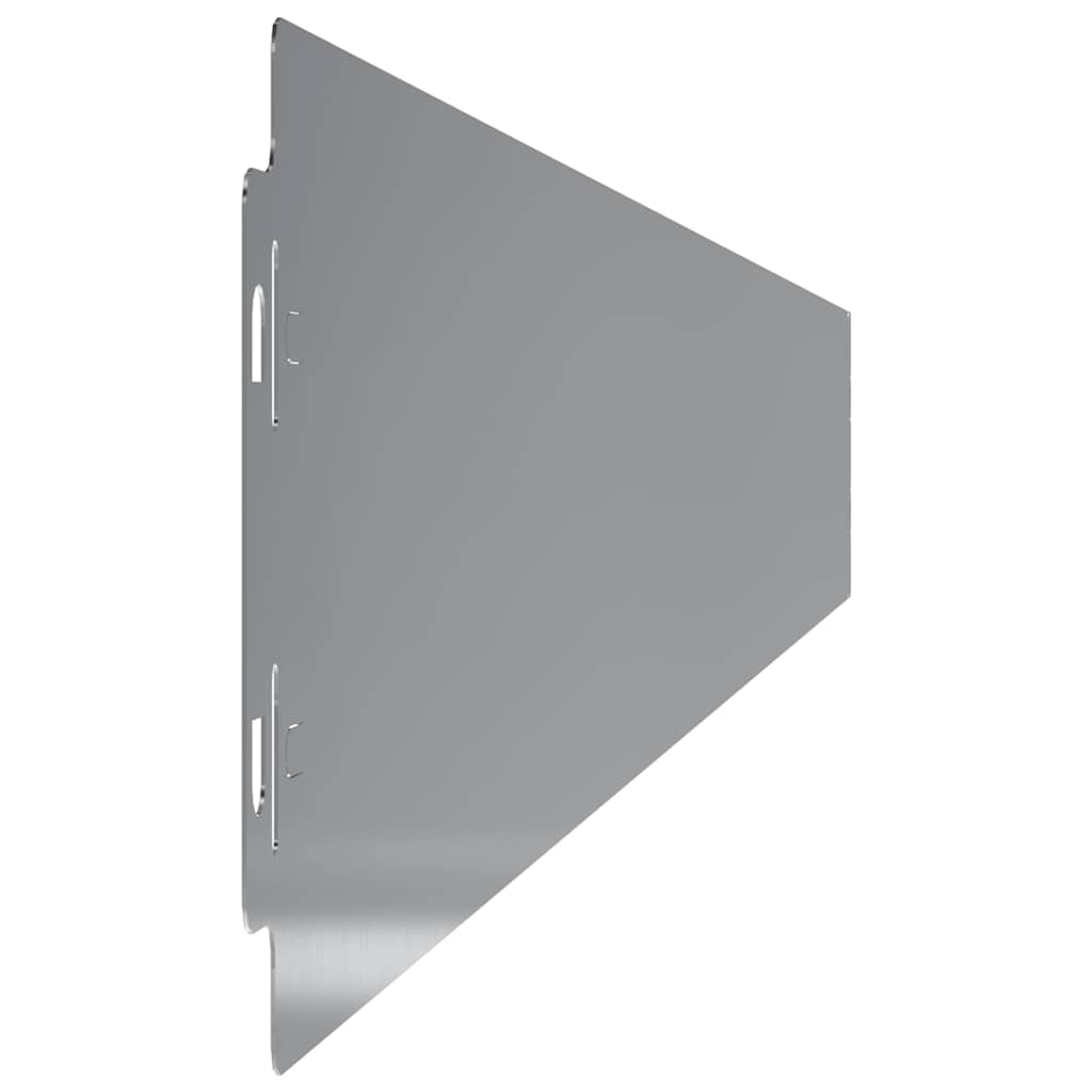 Nurmikon Reunalistat 10 Kpl 10X103 Cm Galvanoitua Terästä