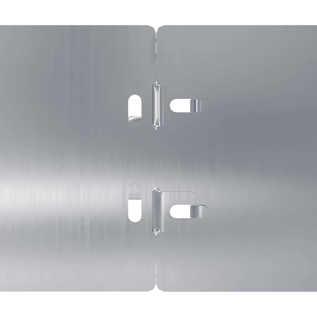 Nurmikon Reunalistat 10 Kpl 10X103 Cm Galvanoitua Terästä