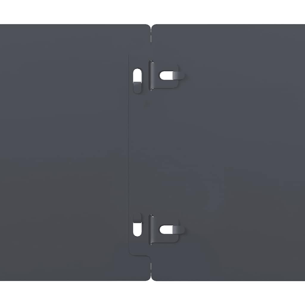 Nurmikon Reunalistat 10 Kpl Antrasiitti 15X103 Cm