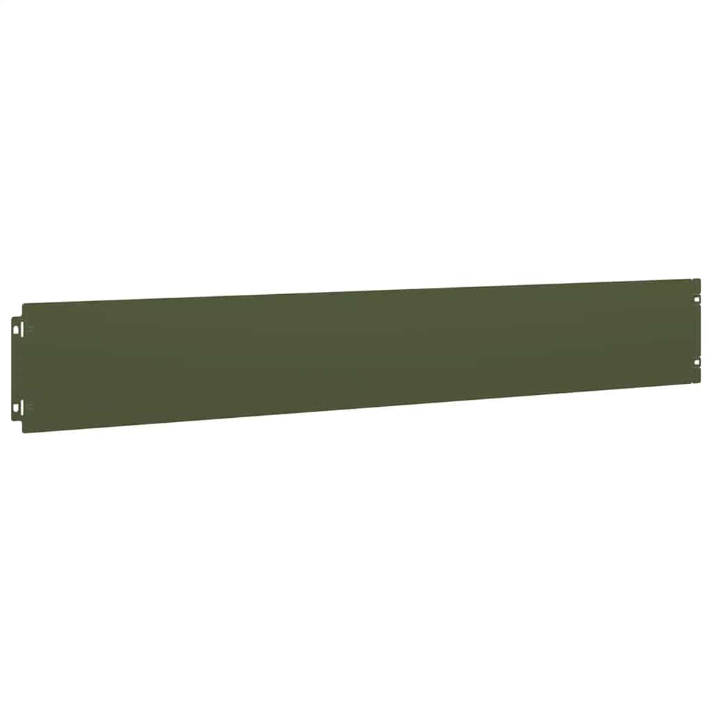 Nurmikon Reunalistat 10 Kpl Oliivinvihreä 15X103 Cm