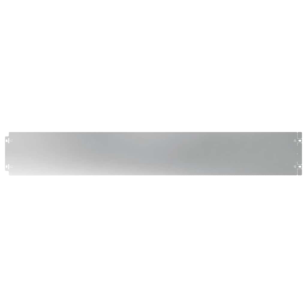 Nurmikon Reunalistat 10 Kpl 15X103 Cm Galvanoitua Terästä