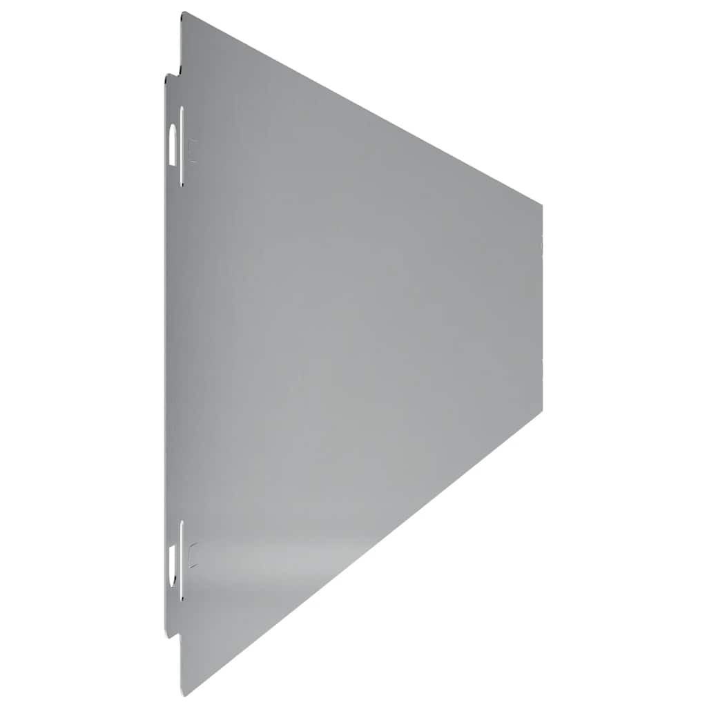Nurmikon Reunalistat 10 Kpl 15X103 Cm Galvanoitua Terästä