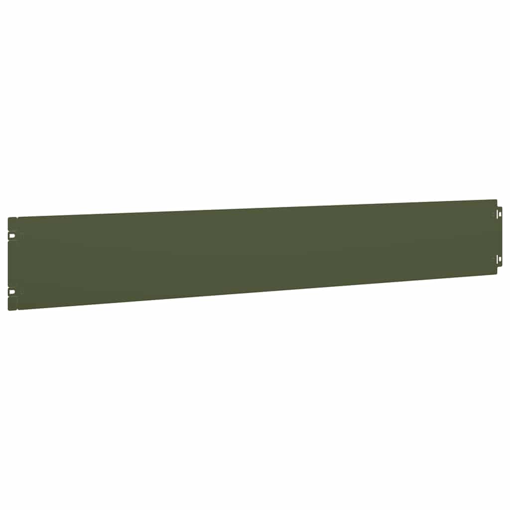 Nurmikon Reunalistat 50 Kpl Oliivinvihreä 15X103 Cm