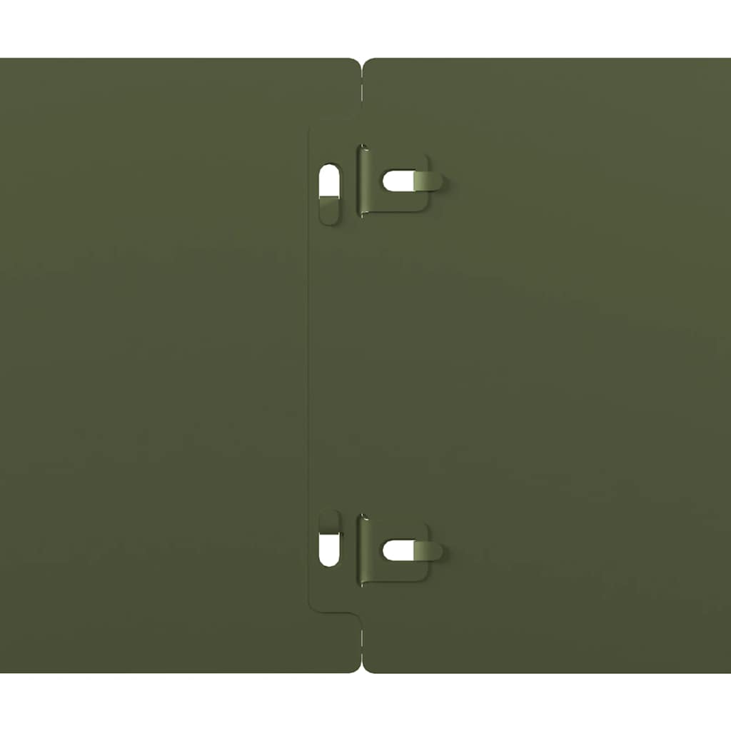 Nurmikon Reunalistat 50 Kpl Oliivinvihreä 15X103 Cm