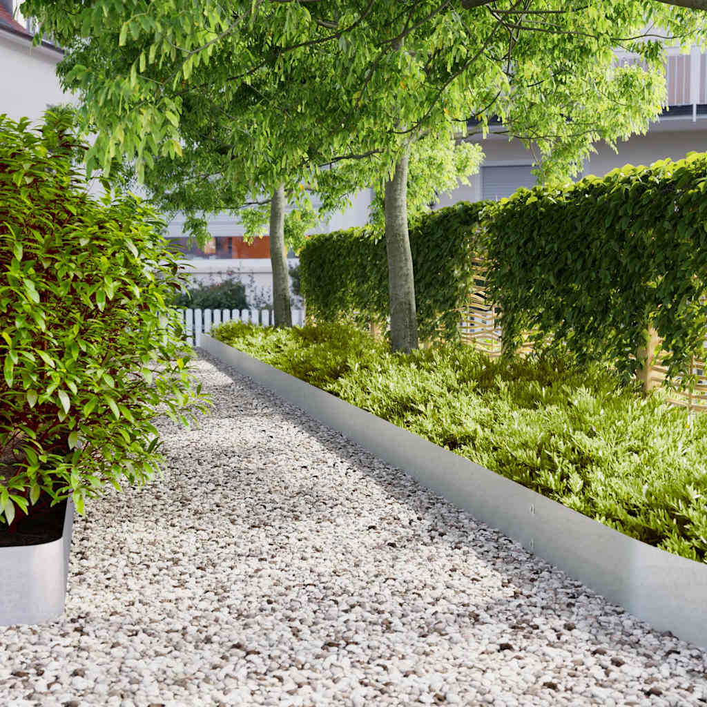 Nurmikon Reunalistat 30 Kpl 20X103 Cm Galvanoitua Terästä