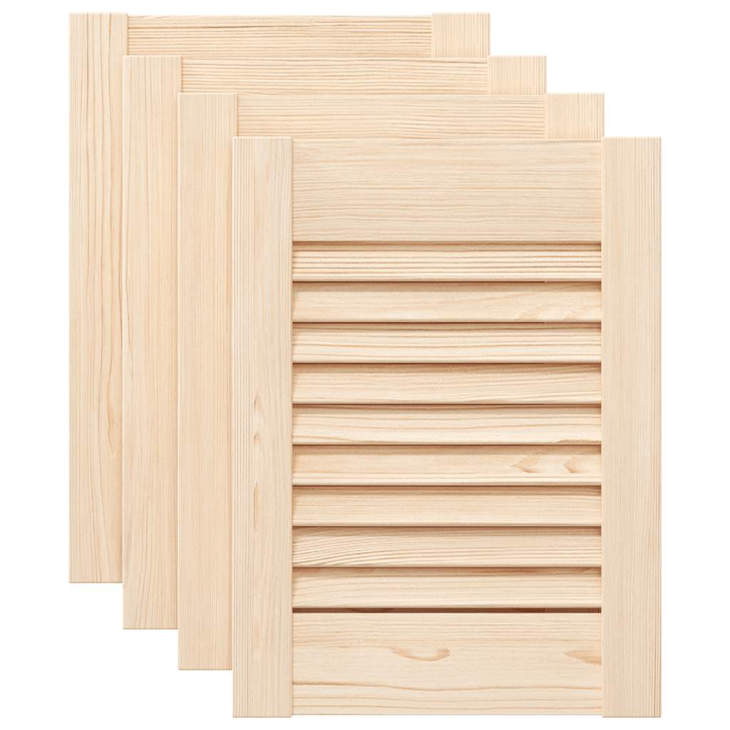 Kaapin Ovet Säleikkö Design 4 Kpl 39,5X29,5Cm Massiivipuu Mänty