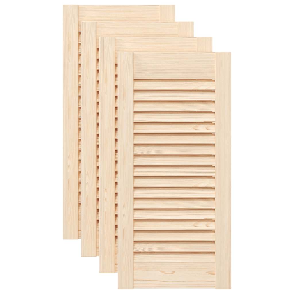 Kaapin Ovet Säleikkö Design 4 Kpl 61,5X29,5Cm Massiivipuu Mänty