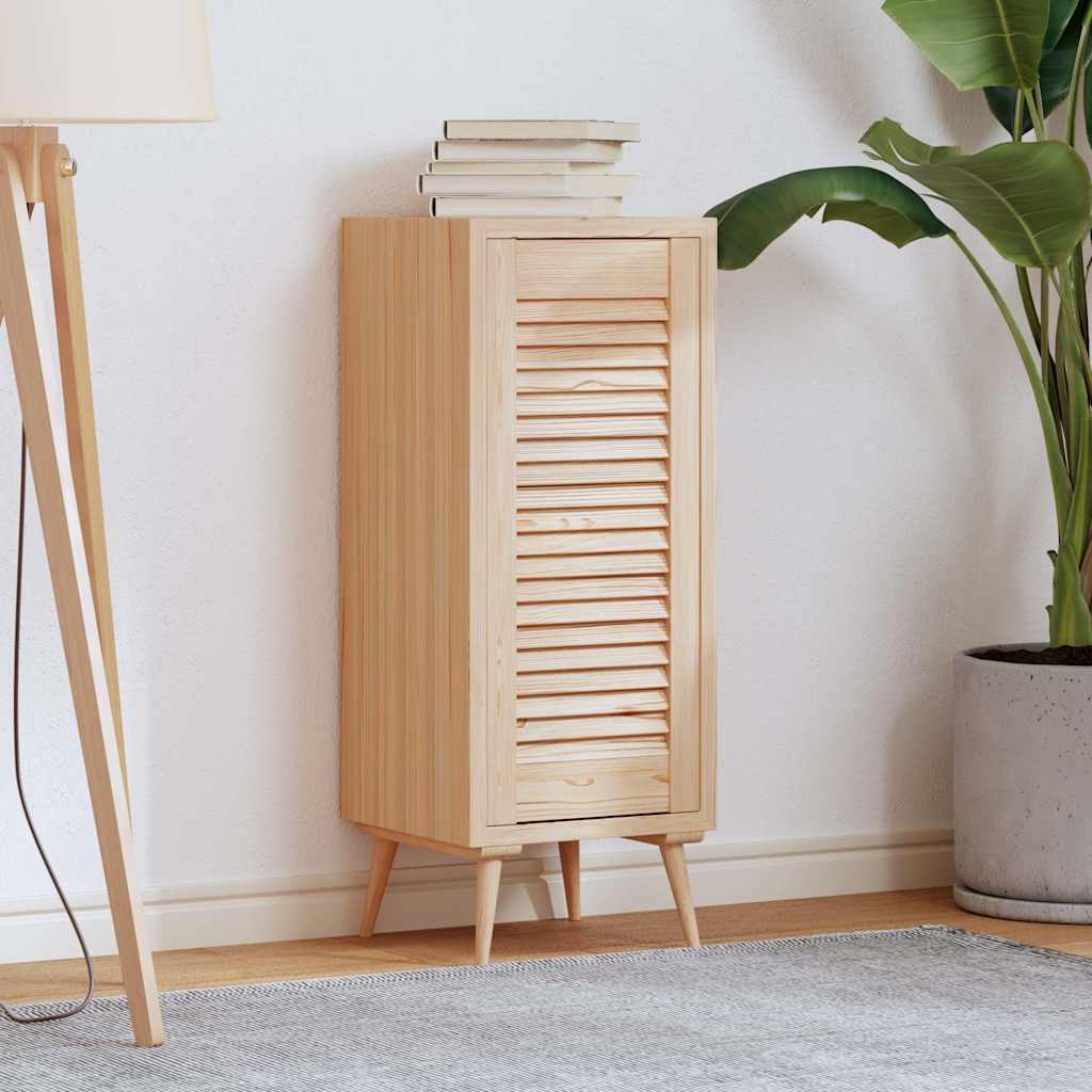 Kaappi Ovi Säleikkö Design 69X29,5 Cm Massiivipuu Mänty