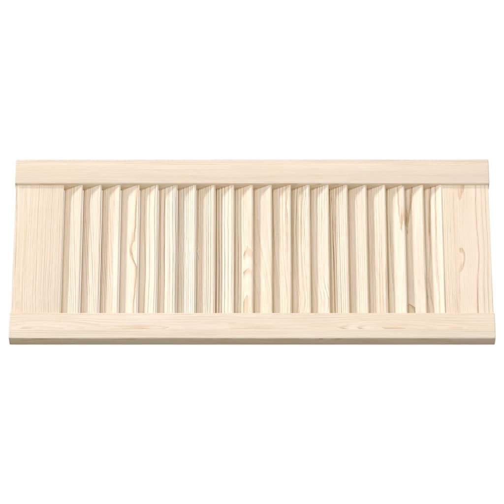 Kaappi Ovi Säleikkö Design 69X29,5 Cm Massiivipuu Mänty