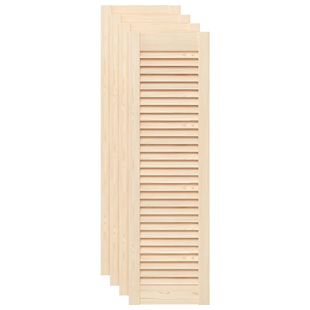 Kaapin Ovet Säleikkö Design 4 Kpl 99X29,5 Cm Massiivipuu Mänty