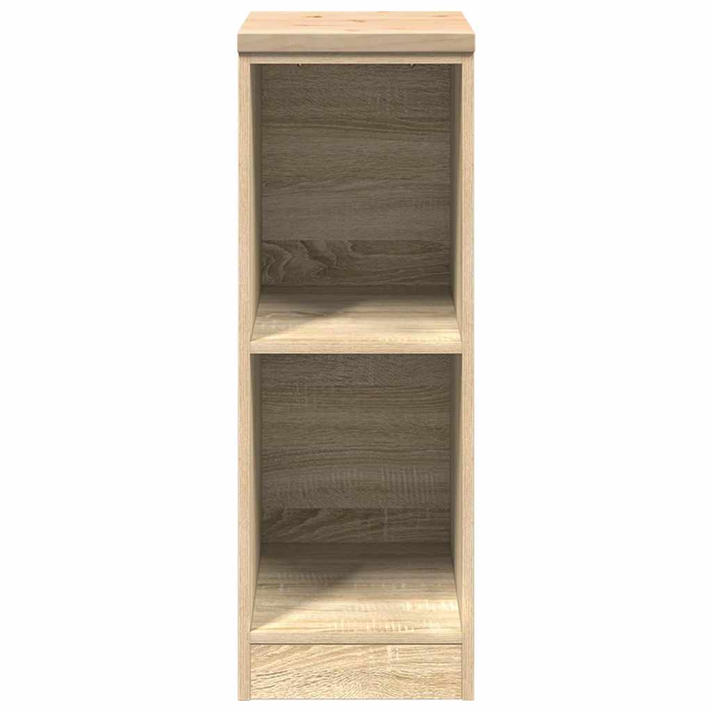 Autotallin Säilytyskaappi Sonoma Tammi 30X51X85 Cm Täysi Mänty