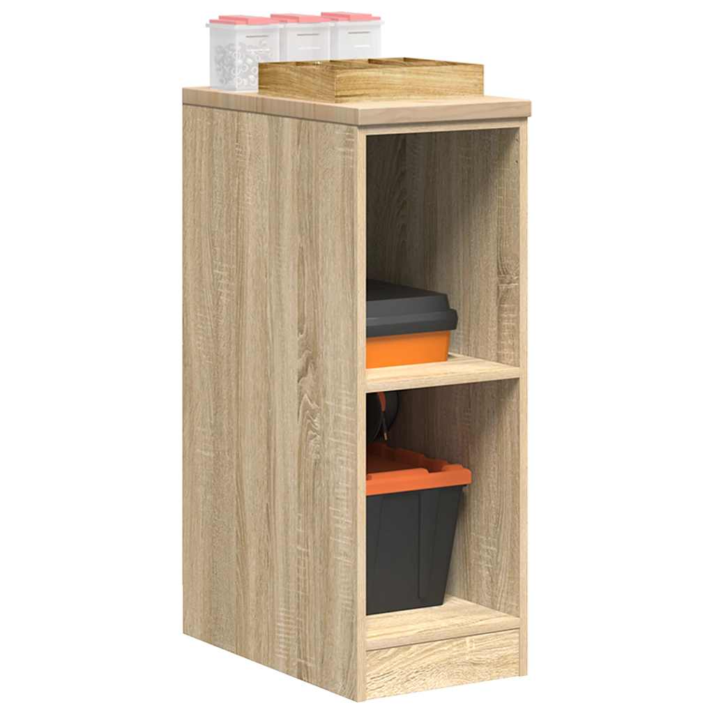Autotallin Säilytyskaappi Sonoma Tammi 30X51X85 Cm Täysi Mänty