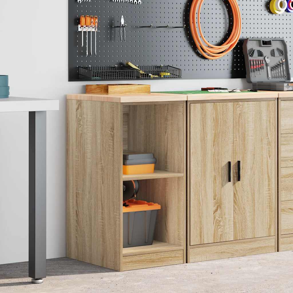 Autotallin Säilytyskaappi Sonoma Tammi 40X51X85 Cm Täysi Mänty