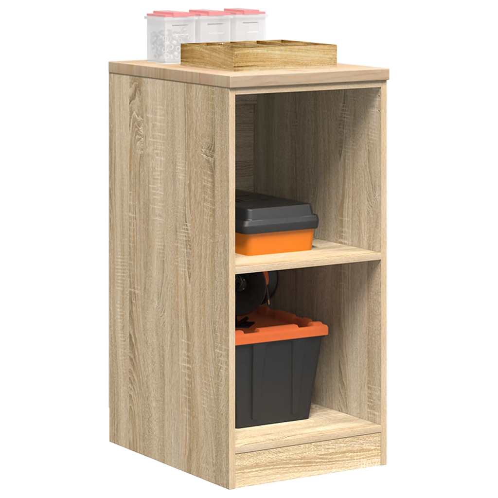 Autotallin Säilytyskaappi Sonoma Tammi 40X51X85 Cm Täysi Mänty