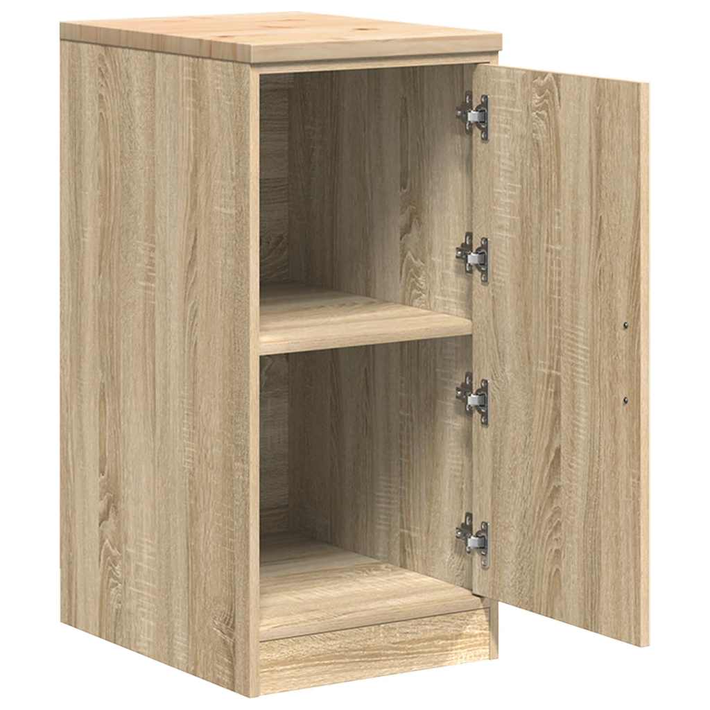Autotallin Säilytyskaappi Sonoma Tammi 40X51X85 Cm Täysi Mänty