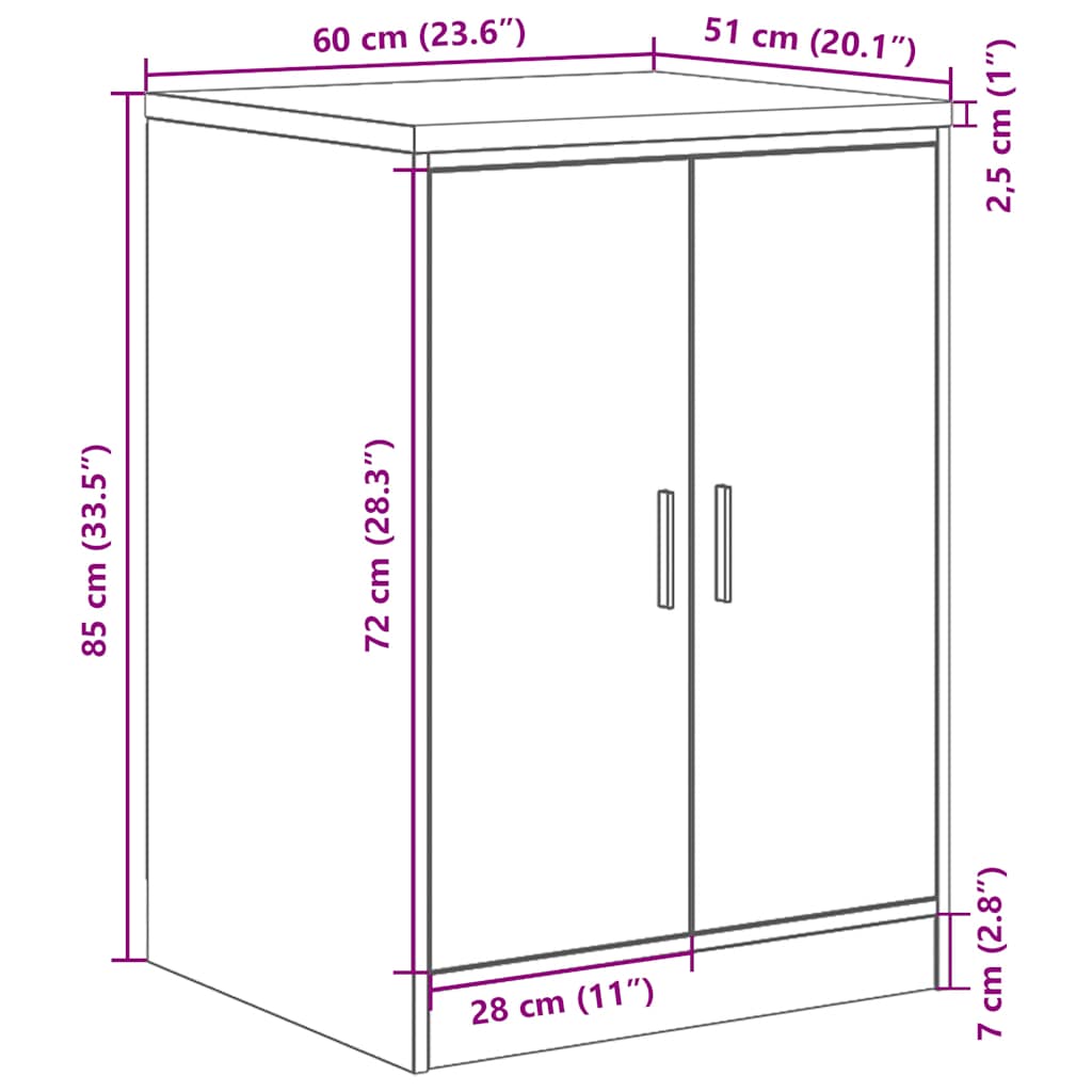 Autotallin Säilytyskaappi 60X51X85 Cm Täysi Mänty