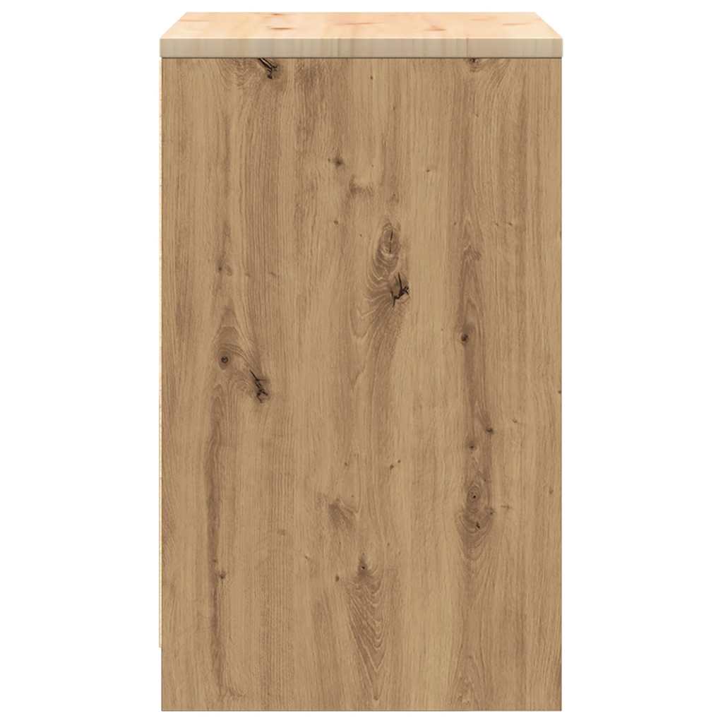 Autotallin Säilytyskaappi 60X51X85 Cm Täysi Mänty
