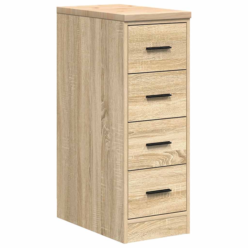 Autotallin Säilytyskaappi Sonoma Tammi 30X51X85 Cm Täysi Mänty