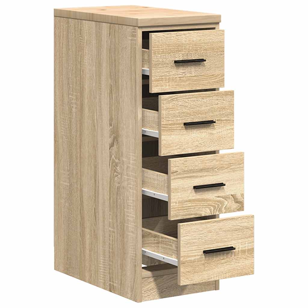 Autotallin Säilytyskaappi Sonoma Tammi 30X51X85 Cm Täysi Mänty