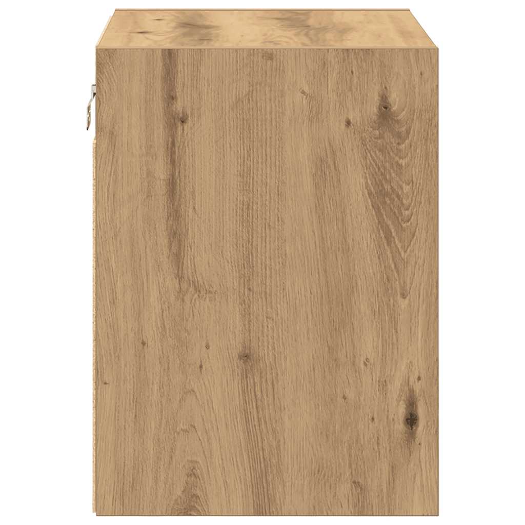 Autotallin Seinäkaappi Käsityöläinen Tammi Suunniteltu Puu