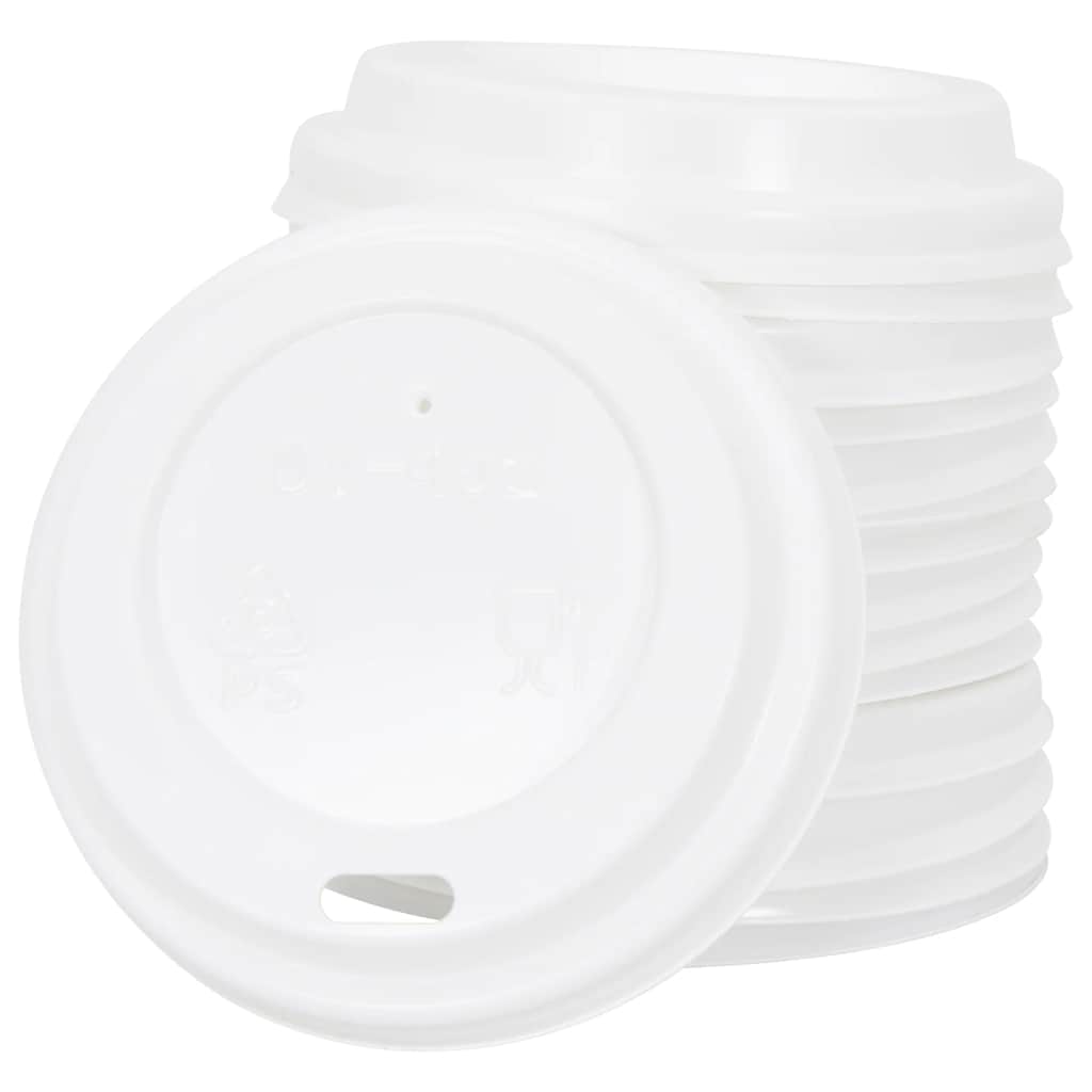 Paperiset Kahvikupit Kansilla 1000 Kpl 4Oz 100Ml