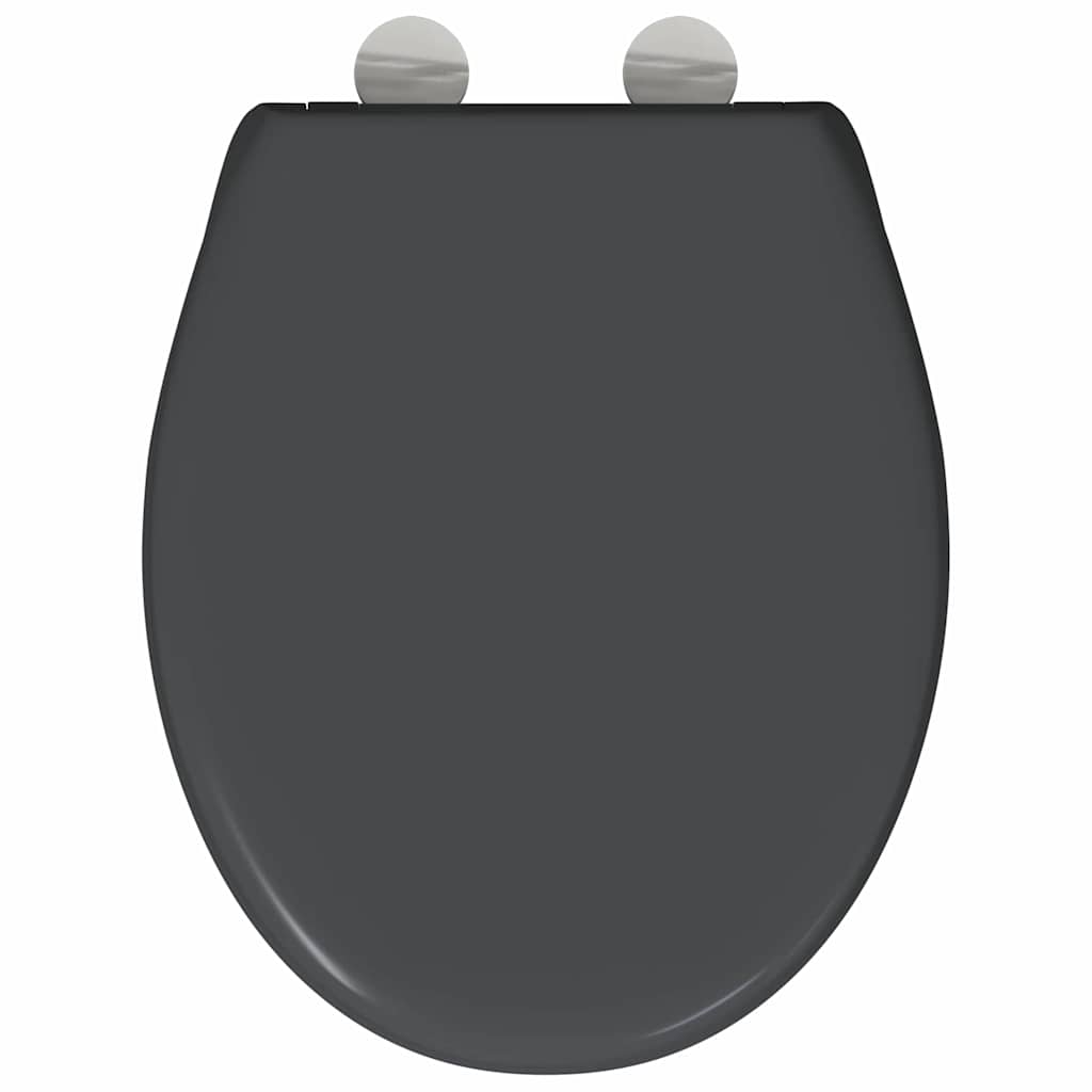 Wc-Istuin Antrasiitti 47 X 37 X 4 Cm Duroplast