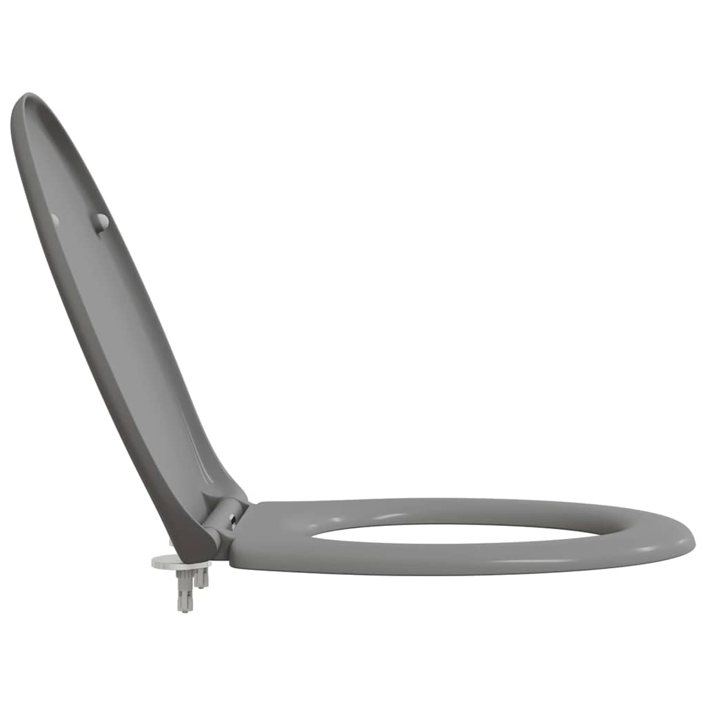 Wc-Istuin Harmaa 47 X 37 X 4 Cm Duroplast