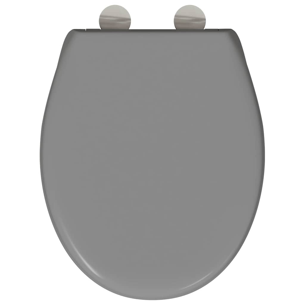 Wc-Istuin Harmaa 47 X 37 X 4 Cm Duroplast