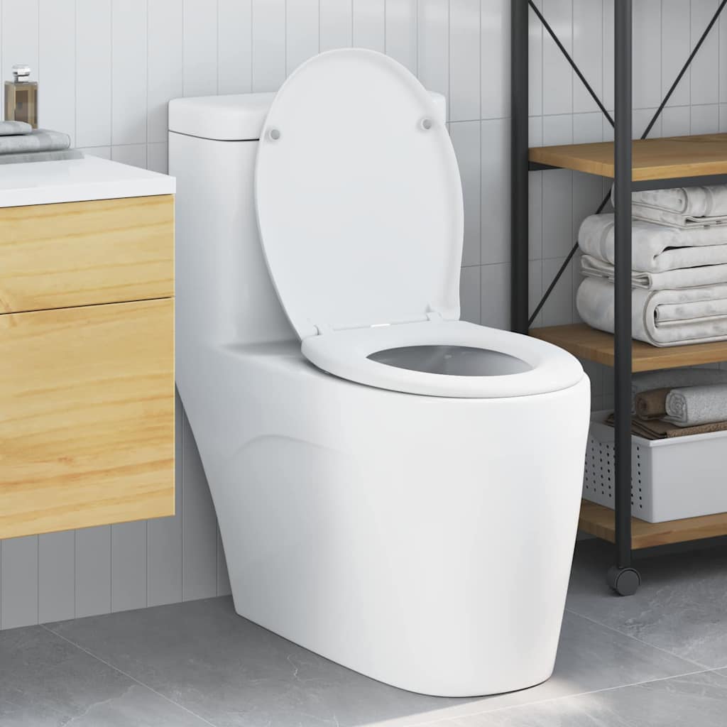 Wc-Istuin Valkoinen 47 X 37 X 4 Cm Duroplast