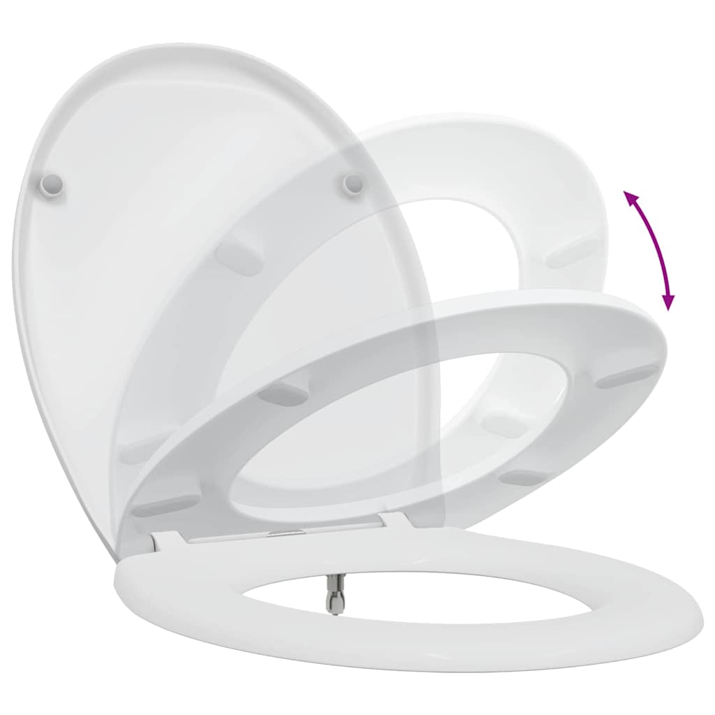 Wc-Istuin Valkoinen 47 X 37 X 4 Cm Duroplast