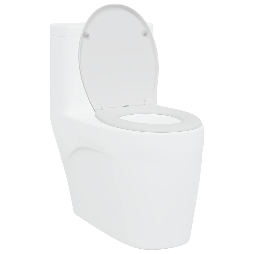 Wc-Istuin Valkoinen 47 X 37 X 4 Cm Duroplast