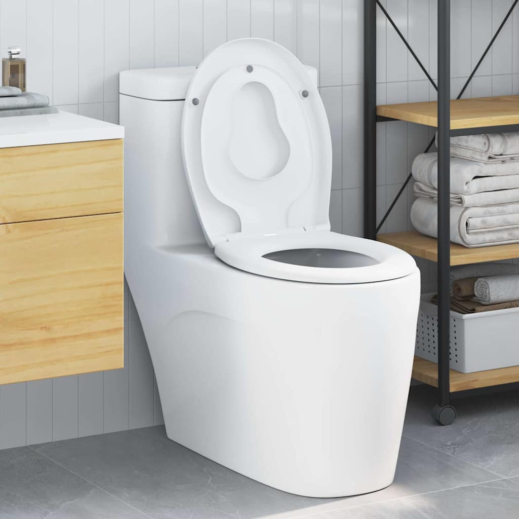 Wc-Istuin Valkoinen 47 X 37 X 4 Cm Duroplast