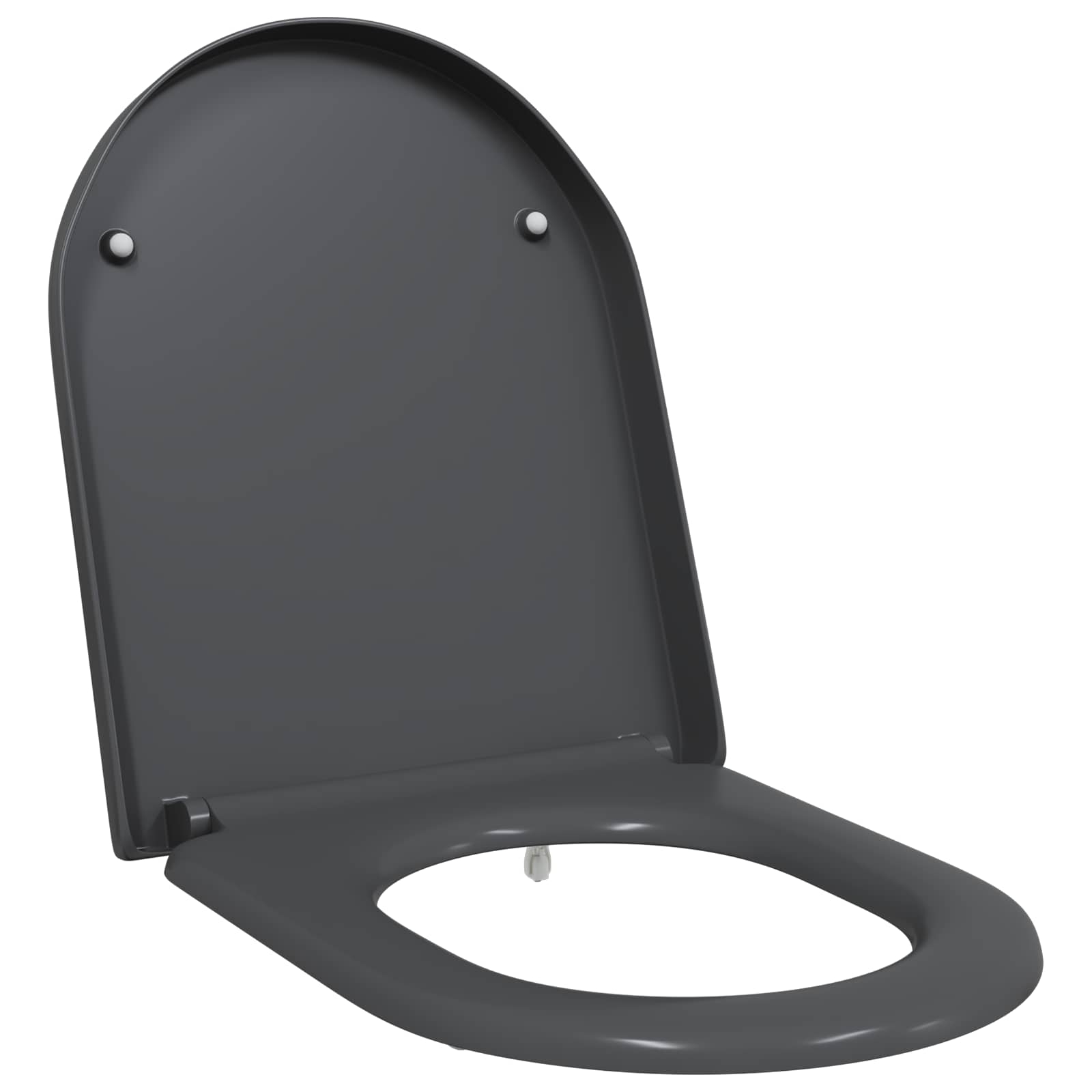 Wc-Istuin Antrasiitti 49 X 36 X 4 Cm Duroplast