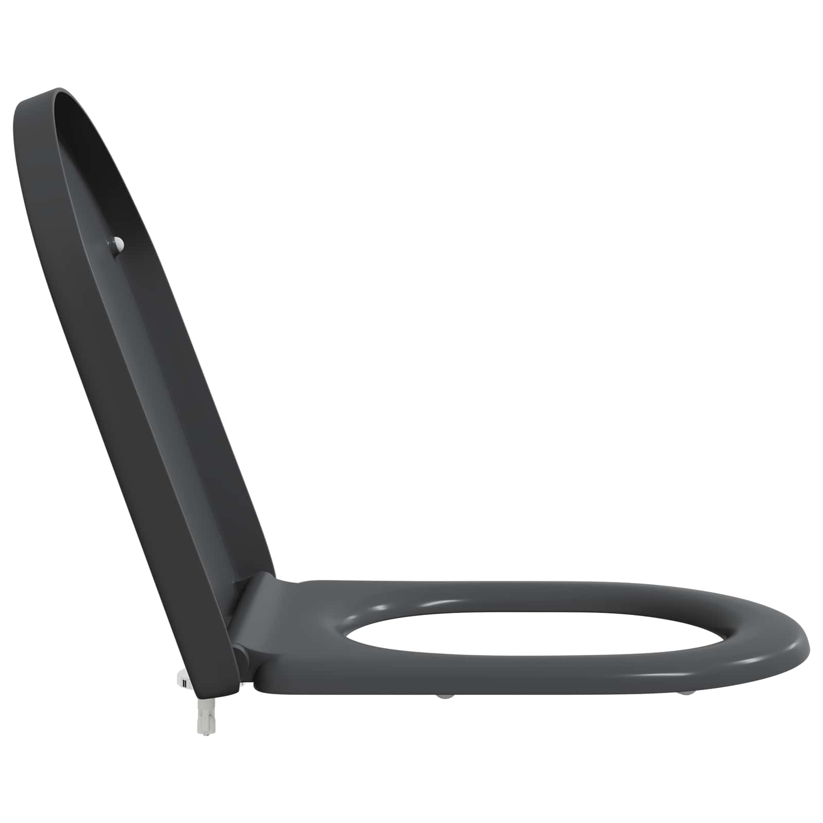 Wc-Istuin Antrasiitti 49 X 36 X 4 Cm Duroplast