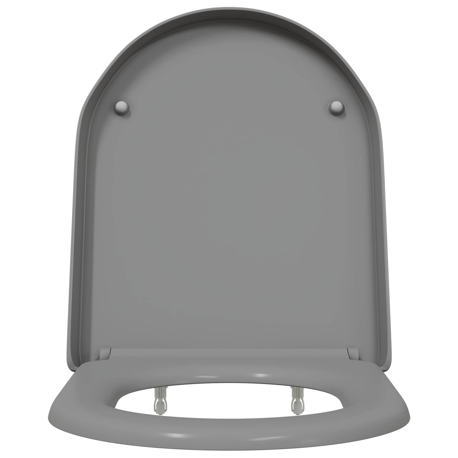Wc-Istuin Harmaa 49 X 36 X 4 Cm Duroplast