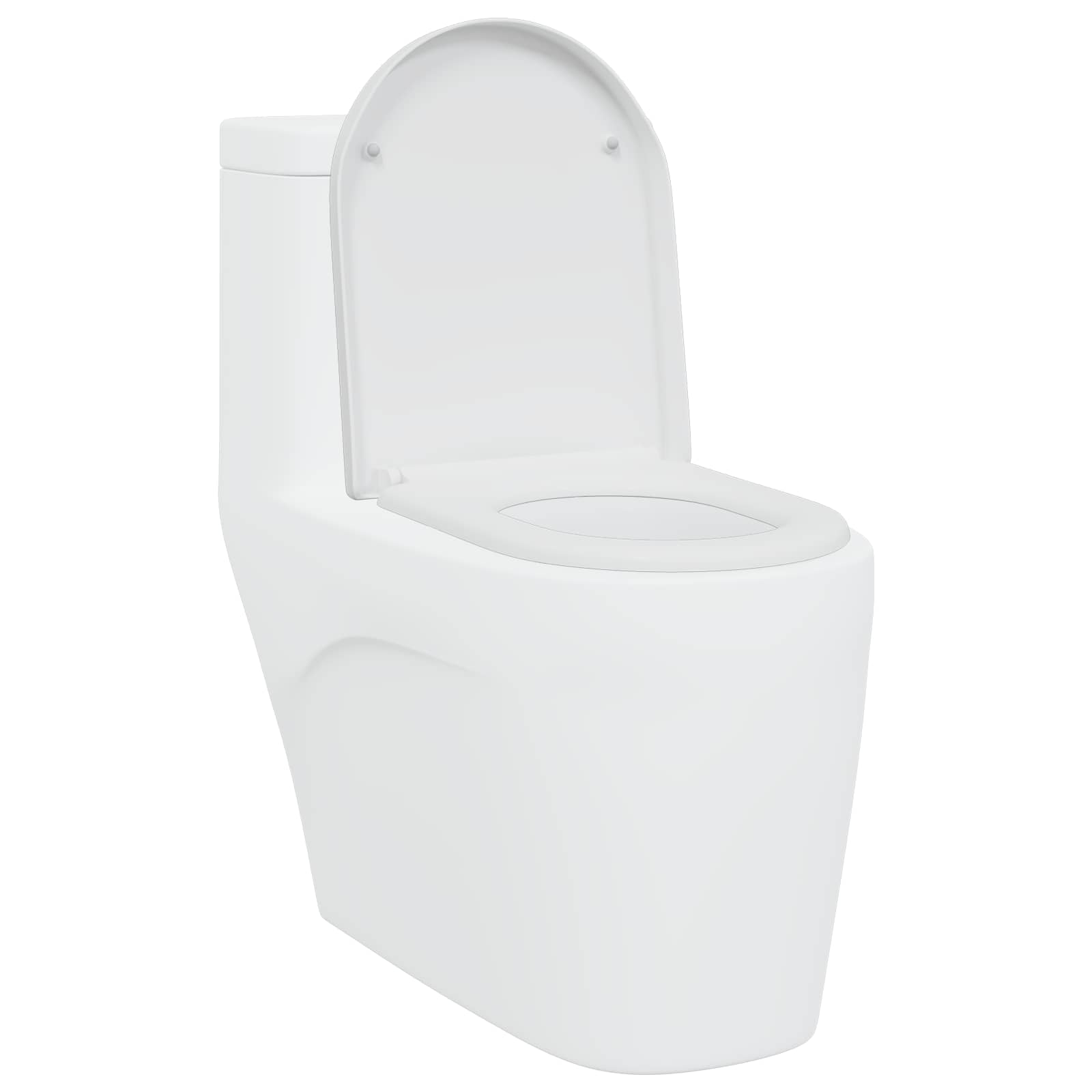 Wc-Istuin Valkoinen 49 X 36 X 4 Cm Duroplast