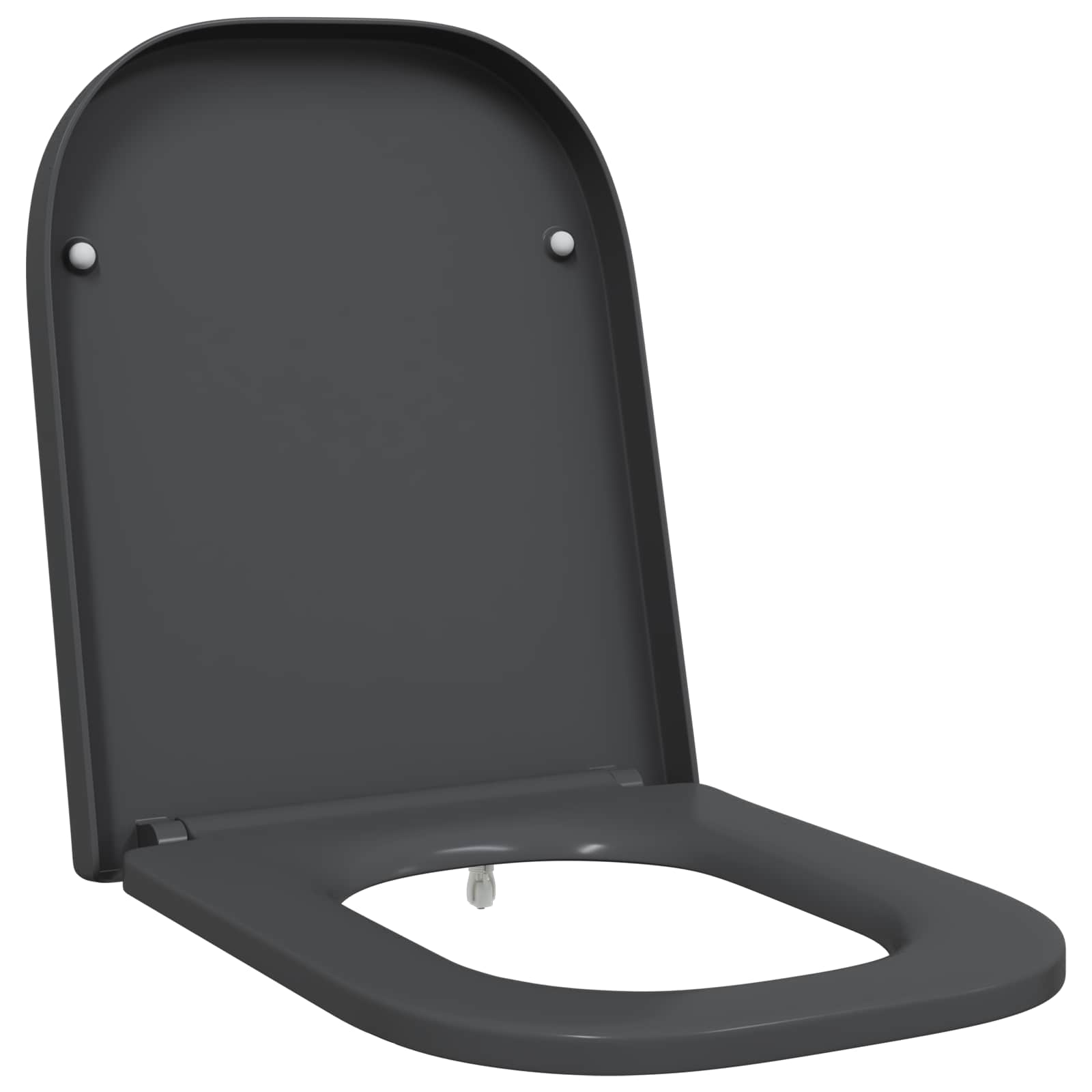 Wc-Istuin Antrasiitti 47,5 X 35 X 3,6 Cm Duroplast