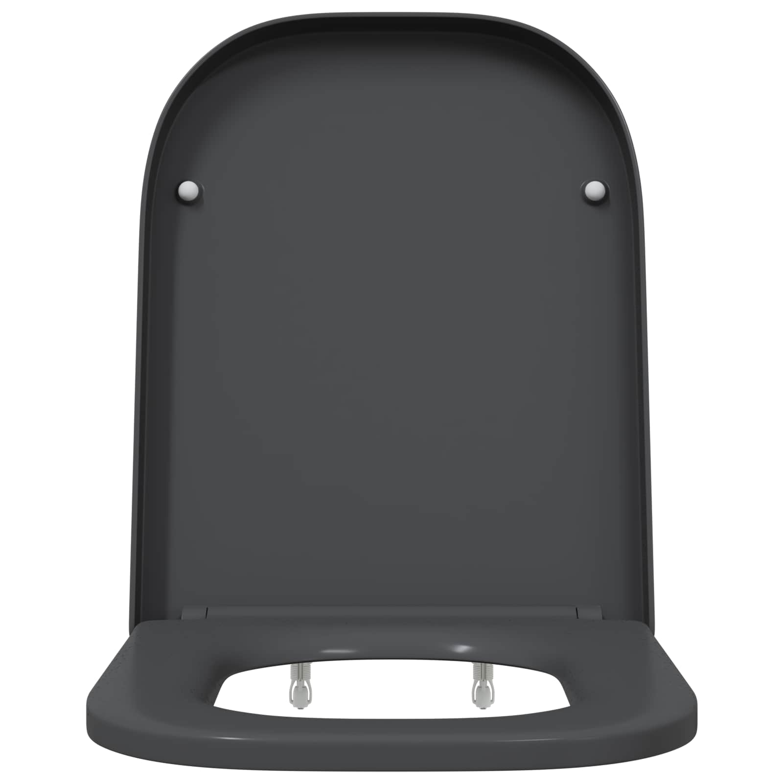 Wc-Istuin Antrasiitti 47,5 X 35 X 3,6 Cm Duroplast