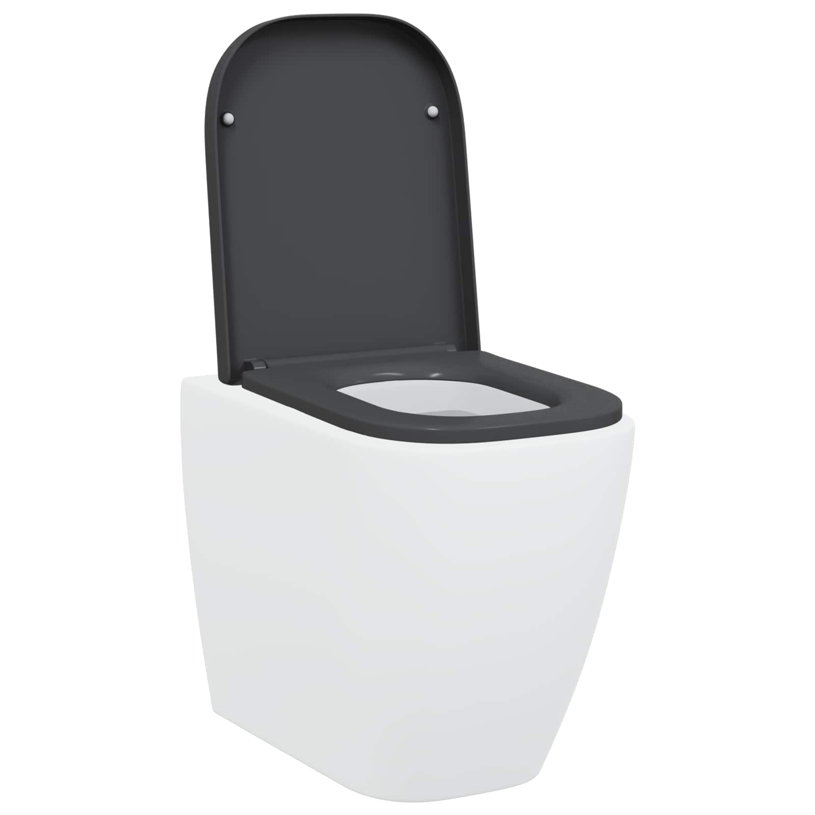 Wc-Istuin Antrasiitti 47,5 X 35 X 3,6 Cm Duroplast